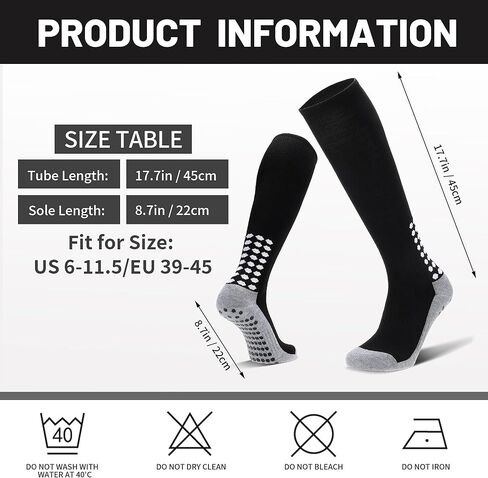 3 أزواج قبضة كرة القدم الجوارب الرجال ملهى غير قسيمة كرة قدم كرة السلة الجوارب الجوارب الركبة عالية الجوارب طويلة in Kuwait