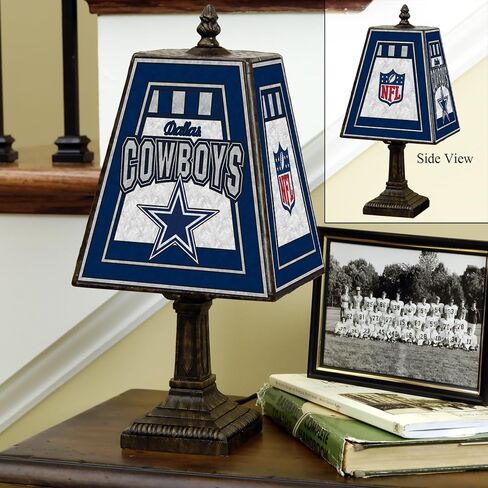The Memory Company | Licensed NFL Team Color Table Lamp in Kuwait
