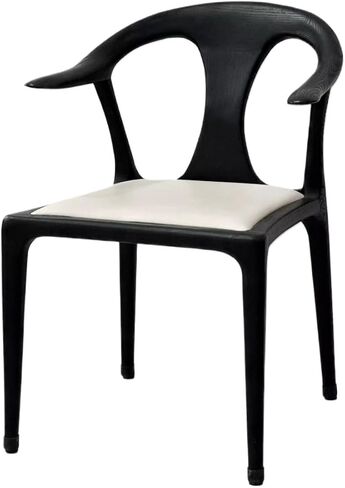 Office Chair Household North American Ash Wood Chinese Chair Simple Dining Chair Mortise and Tenon Modern Scandinavian Restaurant Tea Chair Negotiation Chair Home Office Desk Chairs in Saudi Arabia