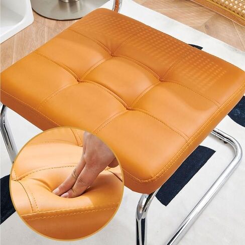 Office Chair Scandinavian Woven Rattan Chair Household Dining Table Chair Antique Dining Chair Study Living Room Backrest Chair Home Office Desk Chairs in Saudi Arabia