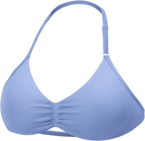 YEOREO SoftHue Impact Strappy Halter Bra for Sports Women Workout Padded Gym Yoga Bra in Saudi Arabia