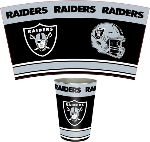 FANMATS 34680 NFL - Kansas City Chiefs Wastebasket | Red | 15"x10.5"x10.5" | Primary Logo, Helmet, & Wordmark in Kuwait