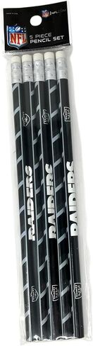 RICO Industries NFL 5-PACK PENBILS- تخزين كبير معاناة ومفضلات للحفلات (LAS VEGAS RAIDERS) in Kuwait