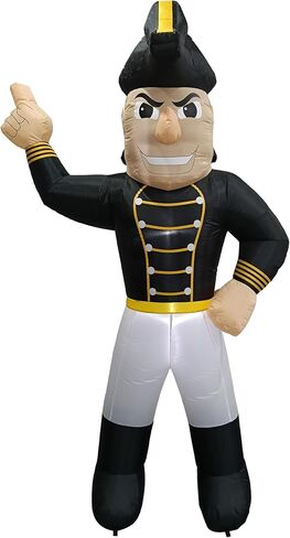 Logo Brands NCAA 7 FT Inflatable Mascot -Powerful 12V Blower & Fast Setup – LED Yard Decoration for Game Day, Tailgates, Holidays – NCAA Team Outdoor Décor in Kuwait