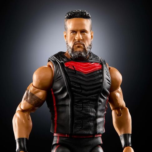 Mattel WWE Elite Action Figure & Accessories ، Series #118 ، Tonga LOA القابل للتحصيل بحجم 6 بوصات مع 25 نقطة مفصلية وأيدي قابلة للتبديل in Saudi Arabia