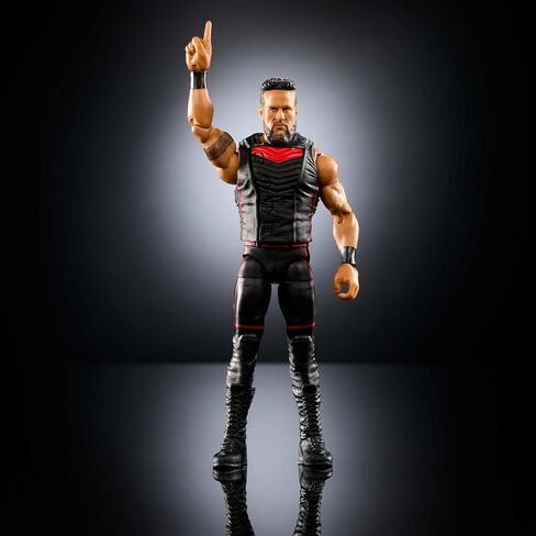 Mattel WWE Elite Action Figure & Accessories ، Series #118 ، Tonga LOA القابل للتحصيل بحجم 6 بوصات مع 25 نقطة مفصلية وأيدي قابلة للتبديل in Saudi Arabia