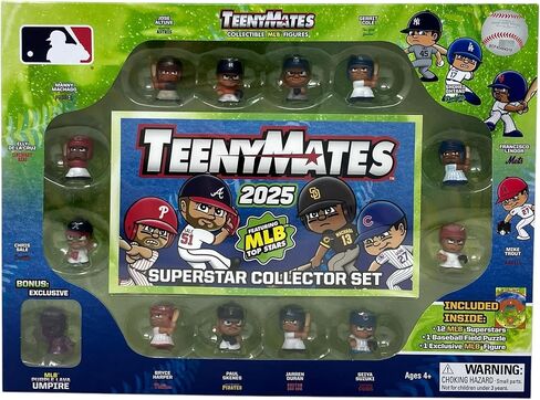 Teenymates Party Animal Figures, Team Colors, One Size MLB 2025 Box Set in Saudi Arabia