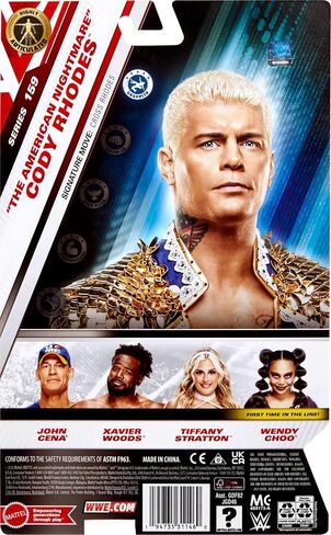 Mattel WWE Cody Rhodes Action Figure, Main Event Series #159, 6-inch Collectible Superstar with 14 Articulation Points & Life-Like Look in Saudi Arabia