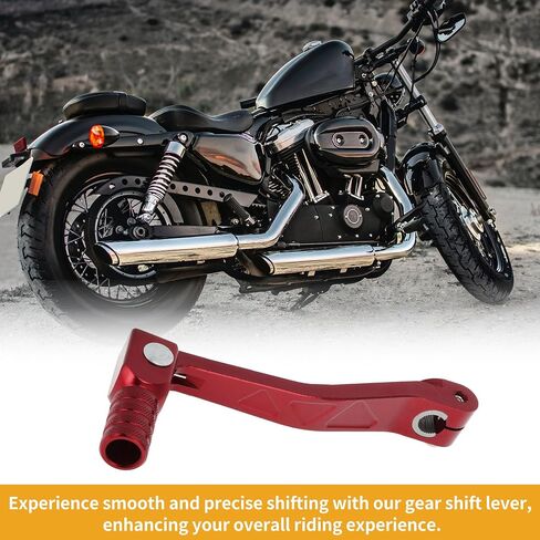 Folding Motorcycle Gear Shifter Lever for Apollo BBR Aluminum Alloy Pedal Shift Lever Arm Titanium Tone in Saudi Arabia