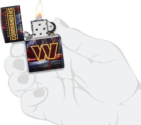 Zippo NFL Detroit Lions Street Chrome Bocket Wighter in Saudi Arabia
