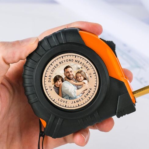 شريط صور مخصص لقياس أبي ، زوج ، رجال ، لا أحد يقيس لك ، 12 قدم ، هدايا لأبي ، شريط محفور شخصي ، هدايا لأبي يوم الآباء ، D3 in Kuwait