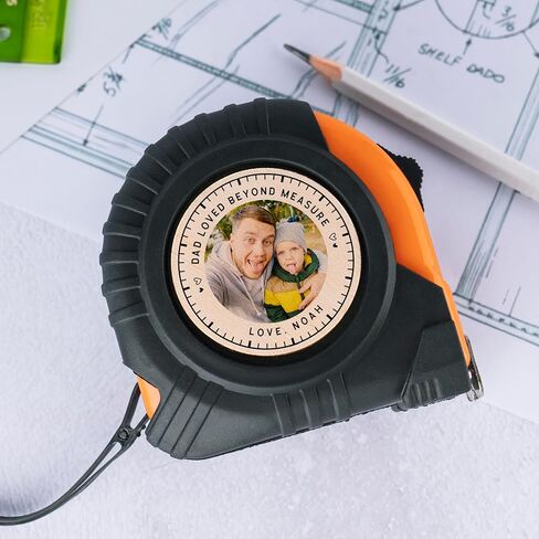 شريط صور مخصص لقياس أبي ، زوج ، رجال ، لا أحد يقيس لك ، 12 قدم ، هدايا لأبي ، شريط محفور شخصي ، هدايا لأبي يوم الآباء ، D3 in Kuwait