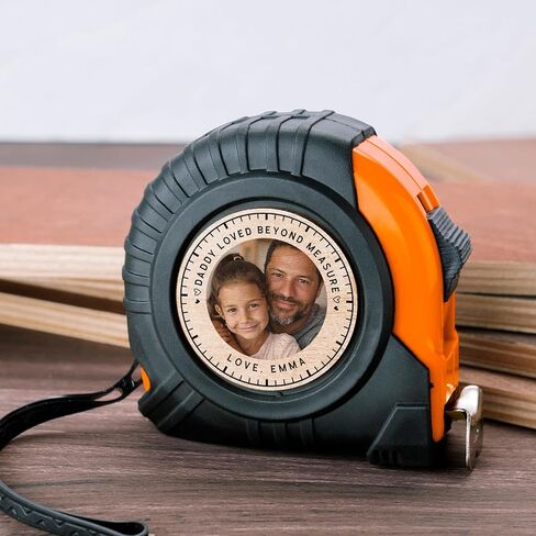 شريط صور مخصص لقياس أبي ، زوج ، رجال ، لا أحد يقيس لك ، 12 قدم ، هدايا لأبي ، شريط محفور شخصي ، هدايا لأبي يوم الآباء ، D3 in Kuwait