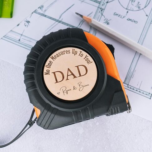 شريط صور مخصص لقياس أبي ، زوج ، رجال ، لا أحد يقيس لك ، 12 قدم ، هدايا لأبي ، شريط محفور شخصي ، هدايا لأبي يوم الآباء ، D3 in Kuwait
