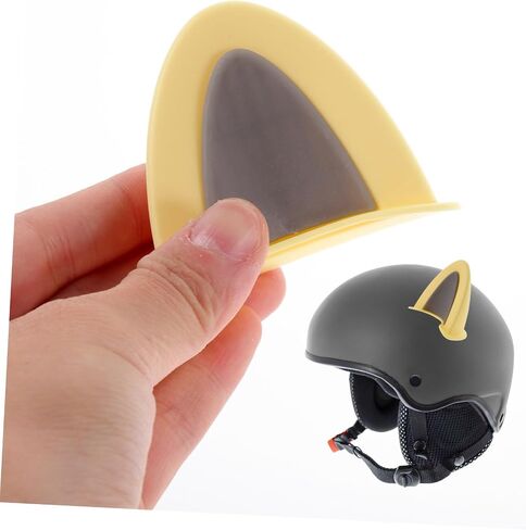 3pairs Creative Cat Cat Ear Helled Decorations من السهل تثبيت الحلي المتينة لدراجات الدراجات النارية والخوذات الكهربائية فريدة من نوعها ورمادي الرمادي in Saudi Arabia