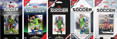C & I Collectibles MLS Seattle Sounders Licensed 2019 Topps Team Set and Storage Album in Saudi Arabia