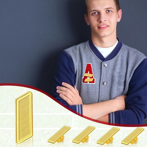 Tondiamo Chenille Pins Gift Sports Award Gold Lapel Pins for Student Team School Uniform Jackets Backpack Hat Decorations in Saudi Arabia