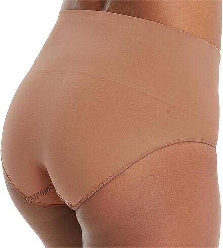 SPANXshape Everyday Shaping Brief - Core Control Shapewear Underwear - Invisible Under Clothes - Seamless Design - Dark Sapphire - Medium in Saudi Arabia