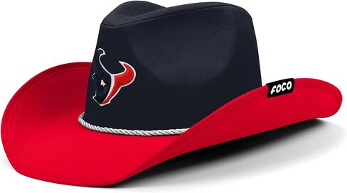 FOCO NFL Team Logo Two Tone Cowboy Hat in Saudi Arabia