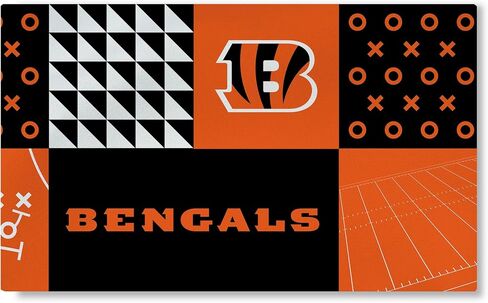 NORTHWEST NFL 3 X 5 Feet Washable Area Living Rug, Cincinnati Bengals in Kuwait