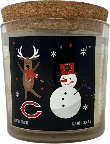 Pegasus Sports NFL Logo Reindeer Candle, 12.5 oz, Team Colors in Saudi Arabia