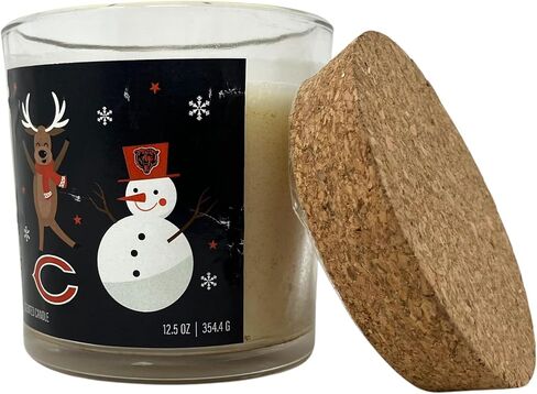 Pegasus Sports NFL Logo Reindeer Candle, 12.5 oz, Team Colors in Saudi Arabia