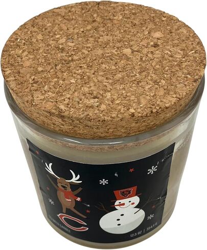 Pegasus Sports NFL Logo Reindeer Candle, 12.5 oz, Team Colors in Saudi Arabia