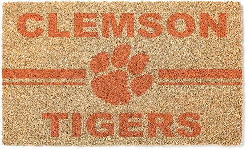 KH Sports Fan Clemson Tigers Logo Team Coir Doormat ، Multi (1063100174) in Kuwait