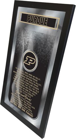 HBS Purdue 26" x 15" Fight Song Mirror by Holland Bar Stool Company in Saudi Arabia