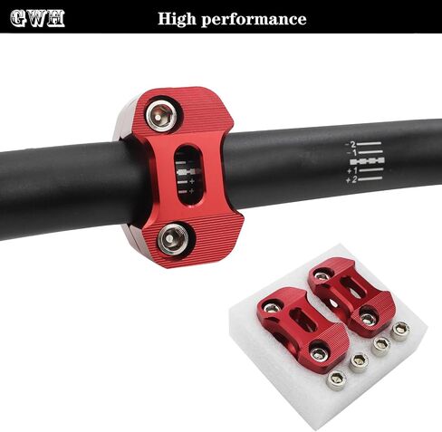 Universal Motorcycle 7/8" 1 1/8" 22MM 28MM CNC Handlebar Handle Risers Adjustable Fat Bar Adapter Mount Clamps for EXC KLX KXF YZF CRF XR SX SXF XCW WR YZ Dirt Pit Bike in Saudi Arabia