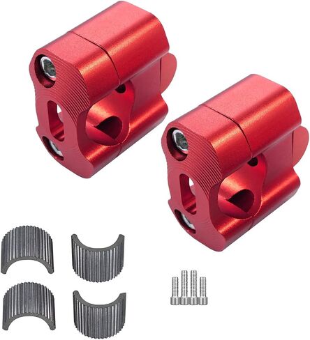 Universal Motorcycle 7/8" 1 1/8" 22MM 28MM CNC Handlebar Handle Risers Adjustable Fat Bar Adapter Mount Clamps for EXC KLX KXF YZF CRF XR SX SXF XCW WR YZ Dirt Pit Bike in Saudi Arabia