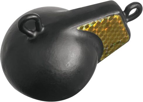 Extreme Max 3006.6964 Ball-with-Fin Downrigger Weight-15 رطلاً. مع فلاش الذهب in Saudi Arabia