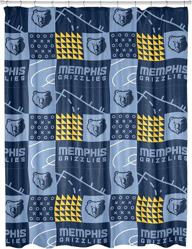 NORTHWEST NBA Colorblock Shower Curtain, Los Angeles Lakers in Kuwait