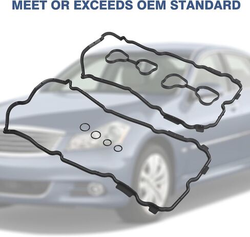 Engine Valve Cover and Intake Manifold Gasket Set Compatible with Nissan Infiniti Vehicle 3.5L V6 2007-2024 Altima Maxima Murano Pathfinder Quest 2014-2016 QX60 JX35, Replace#MS97143 VS50770R in Saudi Arabia