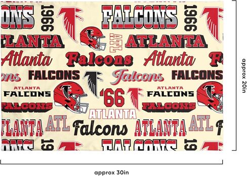 FOCO NFL Unisex-Adult NFL Team Color Big Logo Bedding Standard 2-Pack Pillowcases in Saudi Arabia