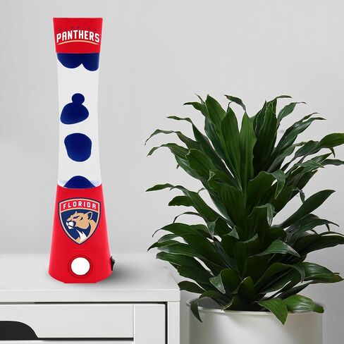NHL Florida Panthers 16.5" Magma Lamp with Ambient Light and Sound Enhancement - Merchandise Decor - Vibrant Home or Office Decoration & Fan Cave Essential in Kuwait