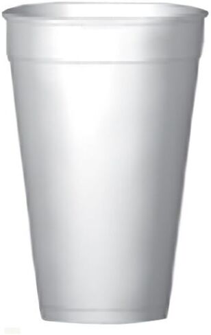Wincup C1618 Handi-Kup High Sheen White 16 Oz Foam Cup - 500 / CS in Saudi Arabia