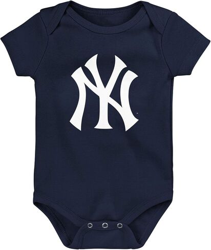 Outerstuff MLB Newborn & Infants 0-24 Months Official Primary Logo Creeper Bodysuit Romper in Kuwait