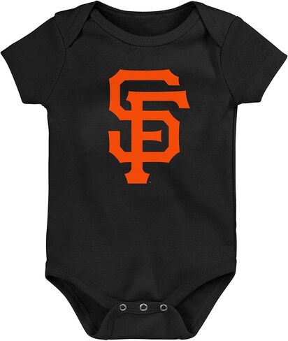 Outerstuff MLB Newborn & Infants 0-24 Months Official Primary Logo Creeper Bodysuit Romper in Kuwait