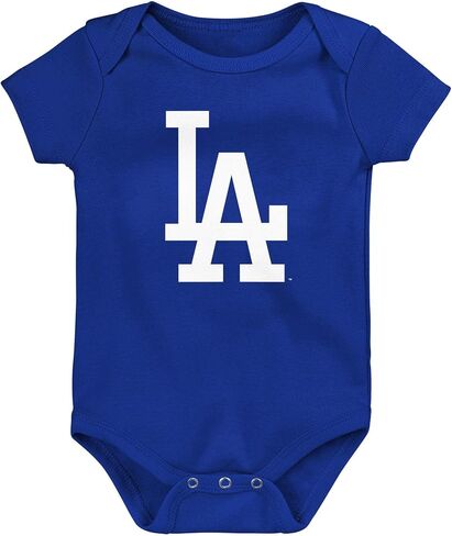 Outerstuff MLB Newborn & Infants 0-24 Months Official Primary Logo Creeper Bodysuit Romper in Kuwait