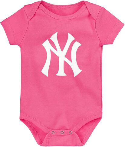 Outerstuff MLB Newborn & Infants 0-24 Months Official Primary Logo Creeper Bodysuit Romper in Kuwait