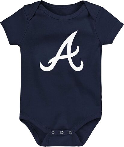 Outerstuff MLB Newborn & Infants 0-24 Months Official Primary Logo Creeper Bodysuit Romper in Kuwait