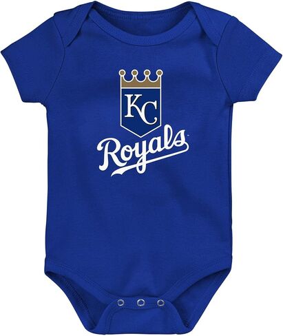 Outerstuff MLB Newborn & Infants 0-24 Months Official Primary Logo Creeper Bodysuit Romper in Kuwait