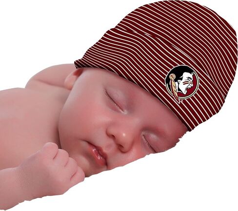 Two Feet Ahead Team Baby Hat for Boys and Girls-Softly Knitted Infant Newborn Baby Beanie in Saudi Arabia