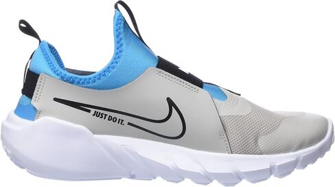 Nike Flex Runner 2 Big Kids' Road Running Shoes Grade School DJ60, Size 4 White/White in Saudi Arabia