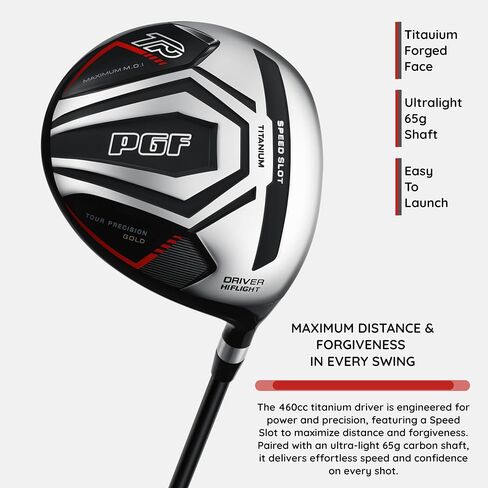 PGF Gold Tour Precision Complete Golf Club Package للرجال والنساء in Kuwait