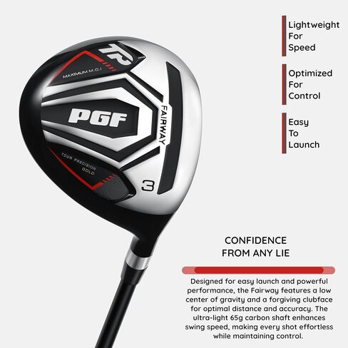 PGF Gold Tour Precision Complete Golf Club Package للرجال والنساء in Kuwait