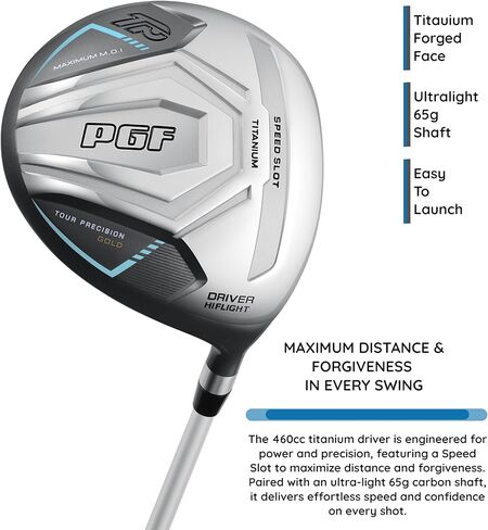 PGF Gold Tour Precision Complete Golf Club Package للرجال والنساء in Kuwait