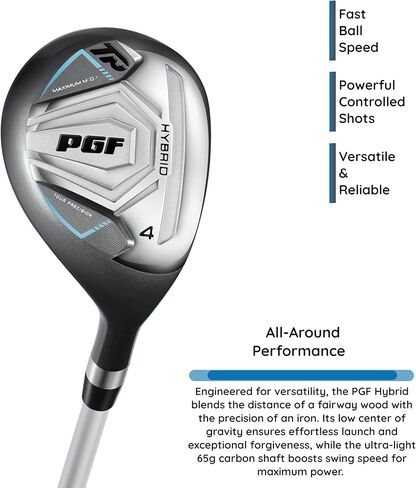 PGF Gold Tour Precision Complete Golf Club Package للرجال والنساء in Kuwait