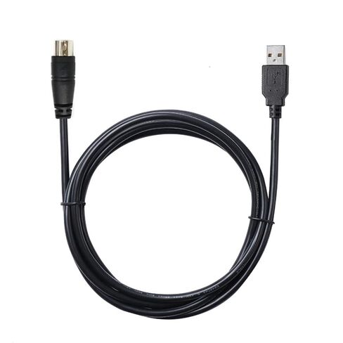 USB-C إلى Mini-Din 7 Pin Cable لسلسلة IK Multimedia Irig ، متوافقة مع HD ، HD-A ، Keys I/O 25 ، I/O49 ، Midi 2 ، Pro ، Pro Duo ، Pro Duo I/O ، Pro I/O ، Stream Pro (USB-C to Min Din ، 6ft) in Kuwait